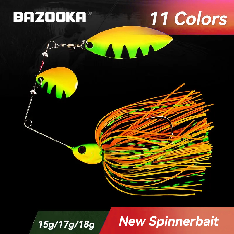 Fishing Lure Spoon - Bazooka 15g 18g Spinnerbait señuelo de