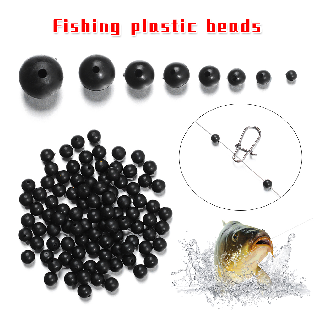 Fishing Lure Soft Plastic - 100 unids/lote cuentas de pesca tapón