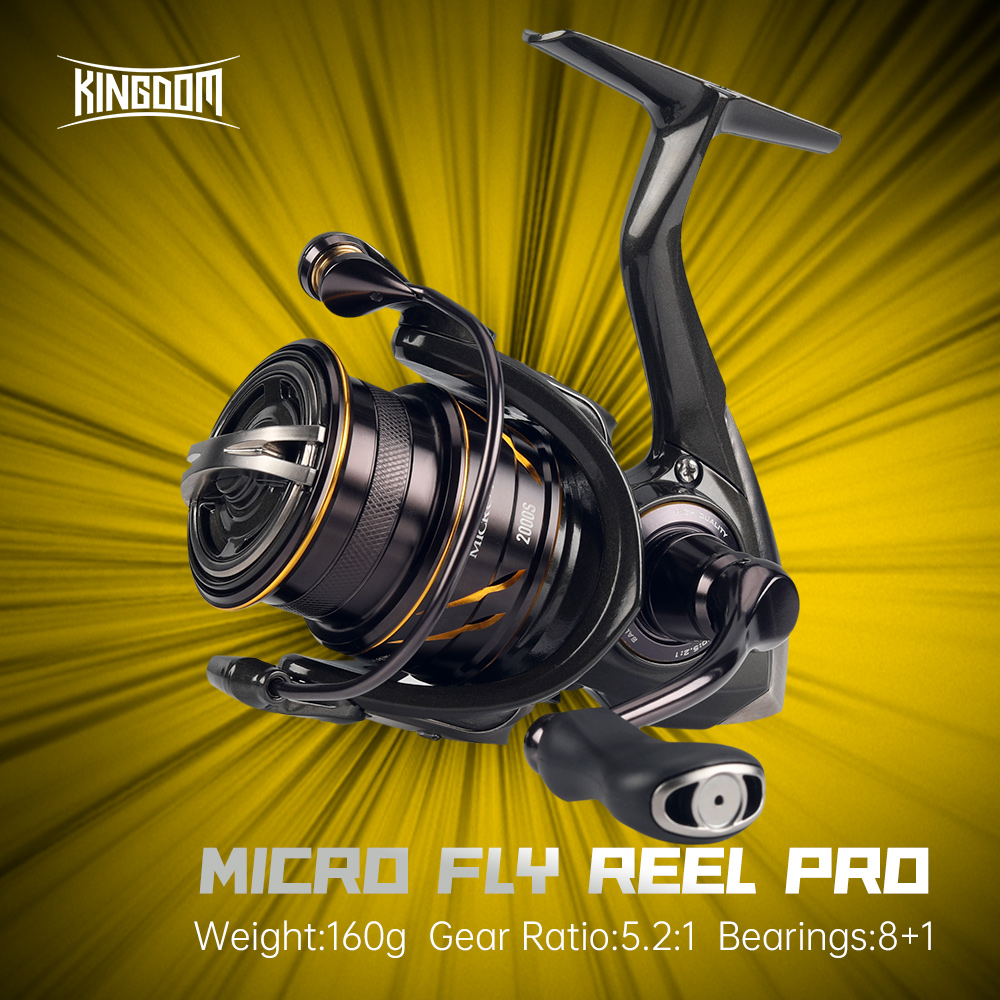 Kastking Reel Zephyr - Carrete de Pesca Kingdom Micro Fly