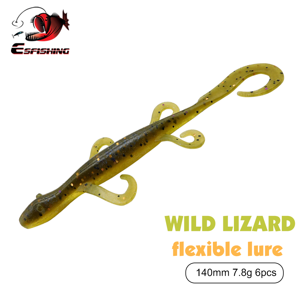 Fishing Lure Swimbait - ESFISHING Señuelos de Pesca Wild Lizard