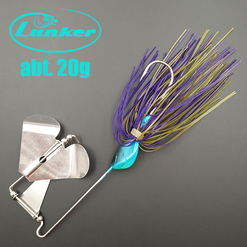 Fishing Lure Buzzbait - Wusanban Lunker Spinner cebos señuelo de