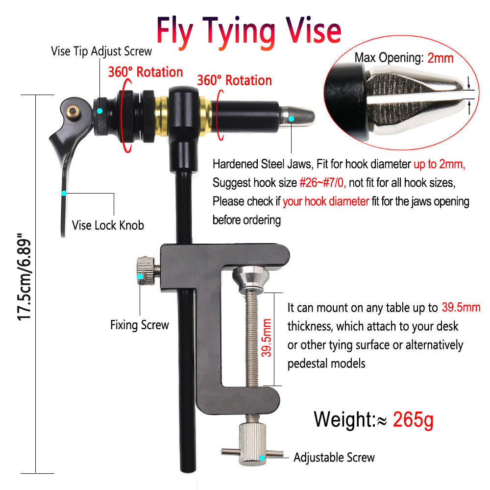 1PC 360 °   Mordaza de sujeció - Fishing Lure Jig reseña y precio