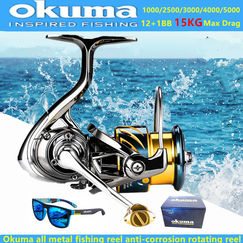 Carrete de Pesca Okuma Totalme - Kastking Reel Zephyr reseña y precio