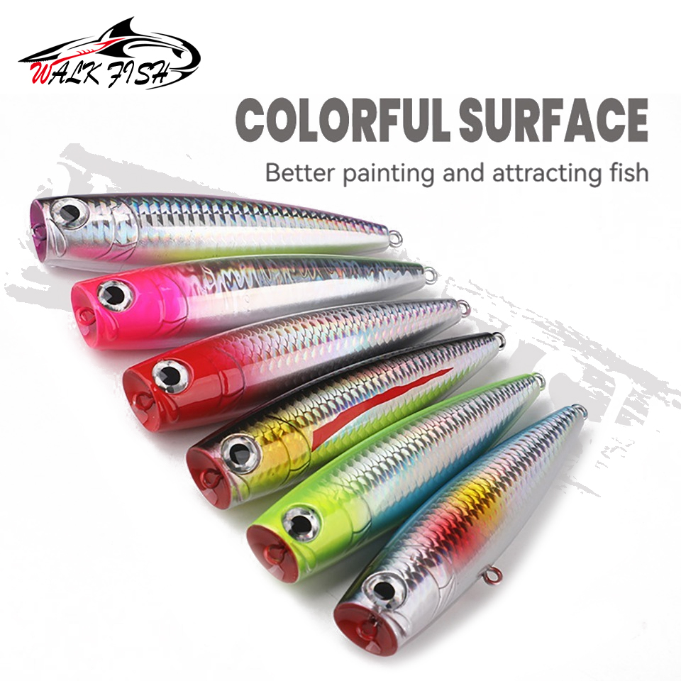 WALK FISH 1 ud. Señuelo flotan - Fishing Lure Popper reseña y precio