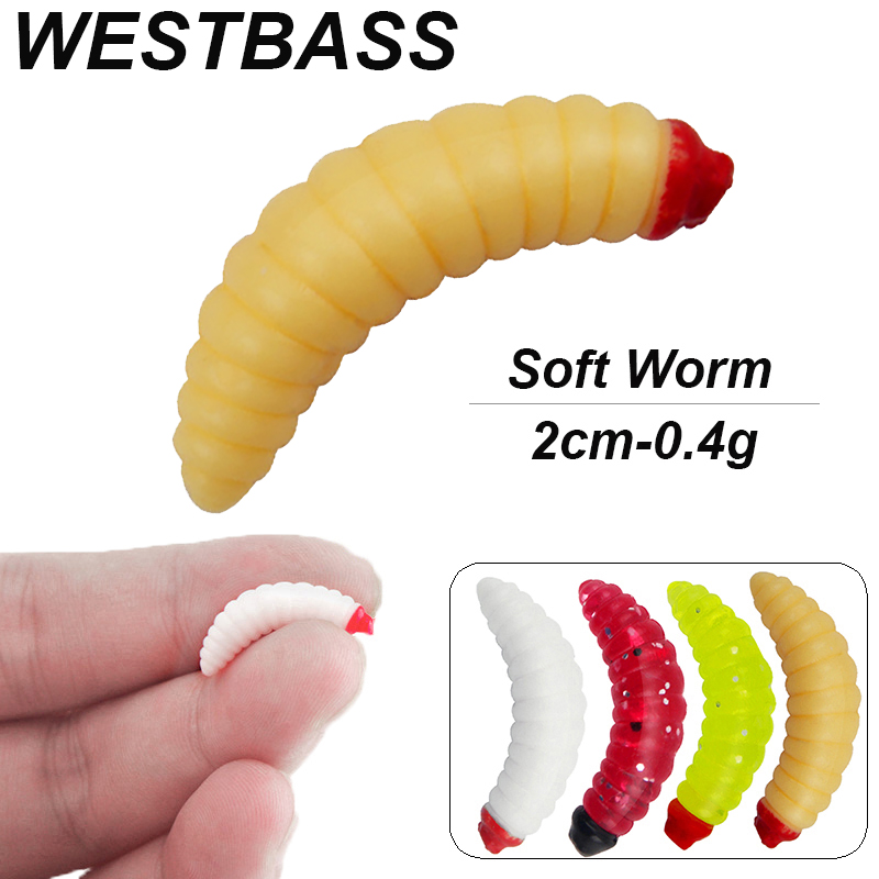 WESTBASS 20/50 Uds larva suave - Fishing Lure Swimbait reseña y precio