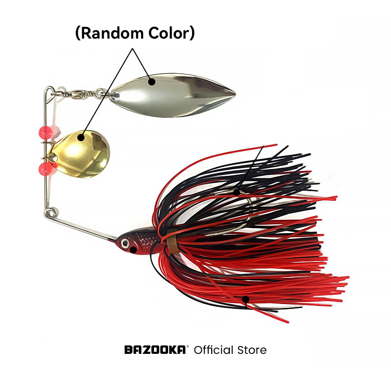 Bazooka 15g 18g Spinnerbait se - Fishing Lure Spoon reseña y precio