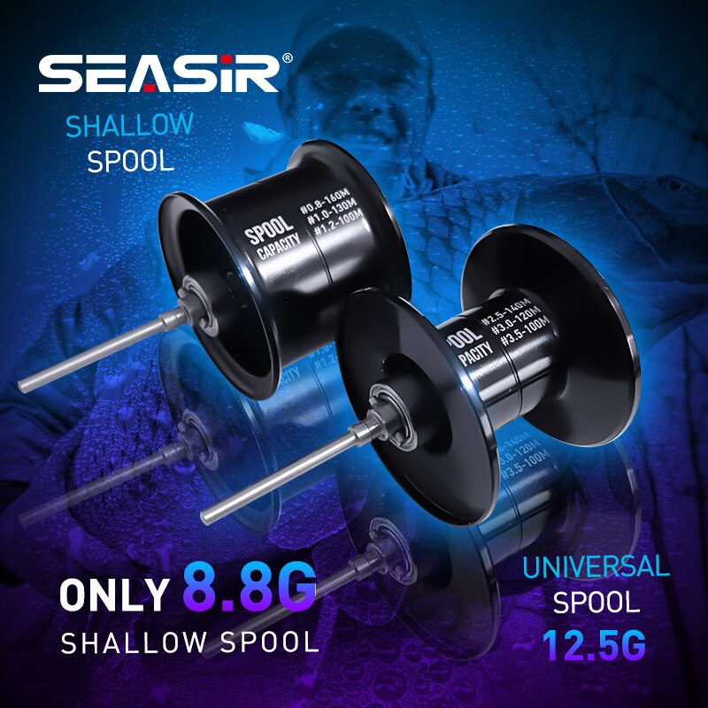 Carrete de pesca SEASIR Cast-X - Kastking Reel Zephyr reseña y precio