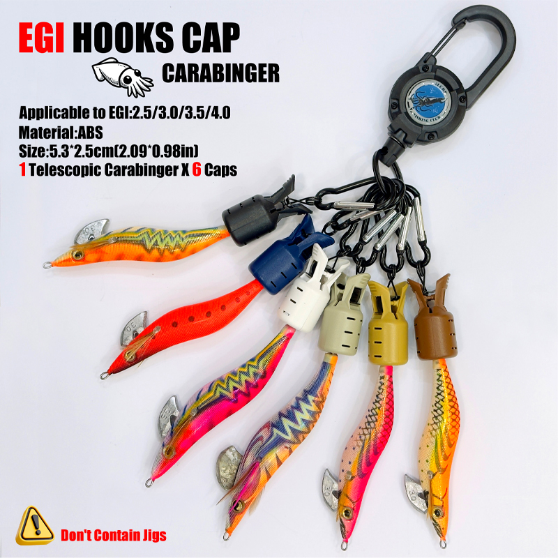Gorros de anzuelo de calamar y - Fishing Lure Jig reseña y precio