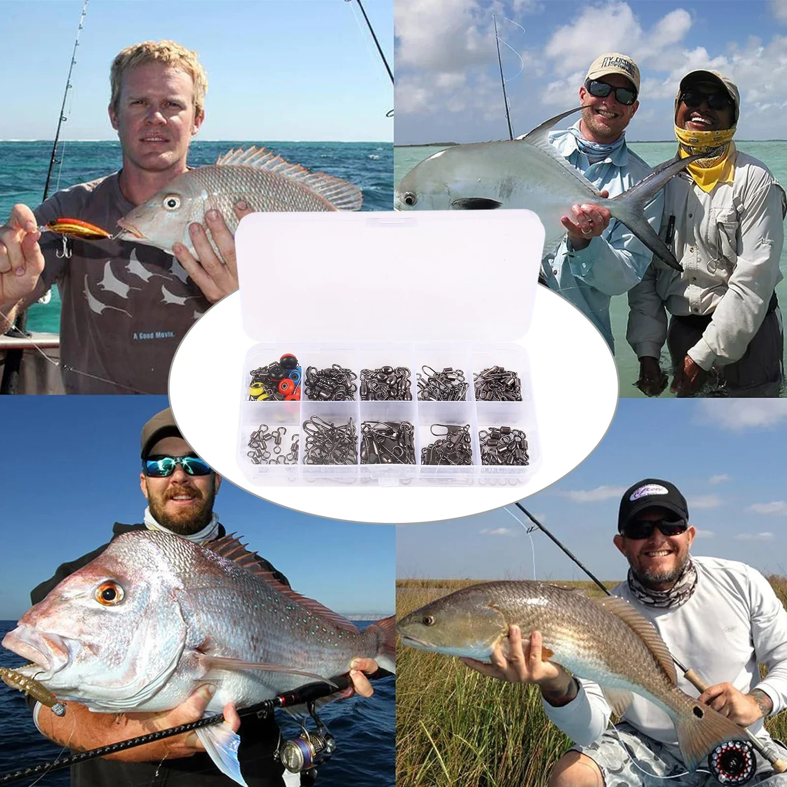 Kit de conectores giratorios d - Fishing Lure Kit reseña y precio
