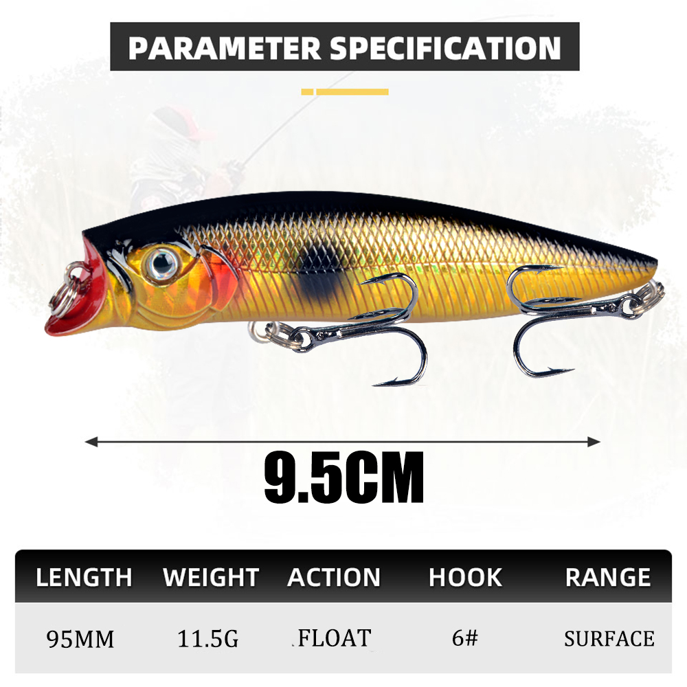 Señuelos de Pesca de alta cali - Fishing Lure Popper reseña y precio