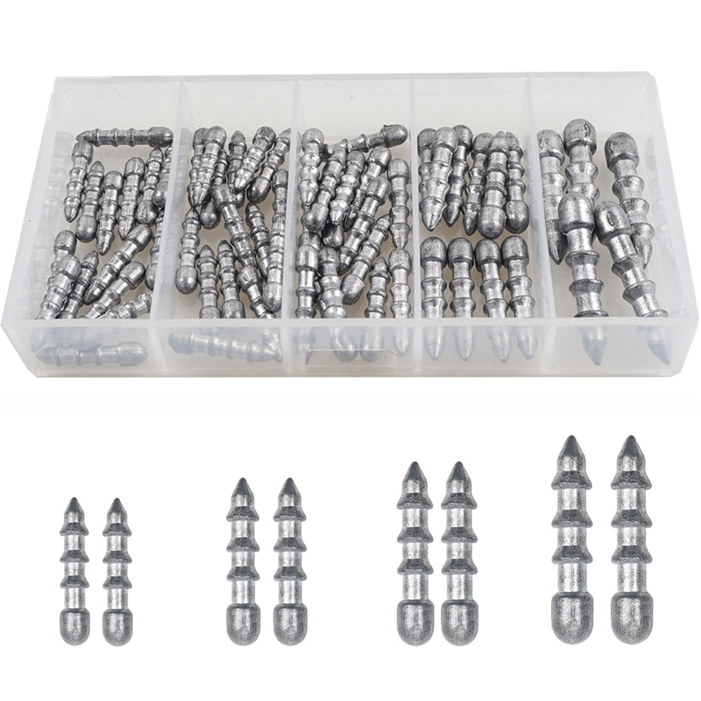 Pesas de clavos de 60 piezas,  - Fishing Lure Accessories reseña y precio