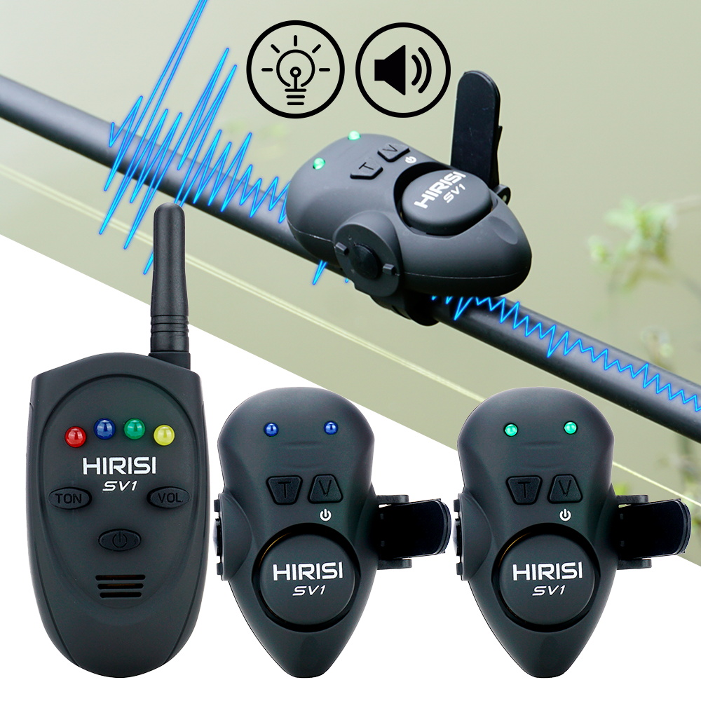 Hirisi-Juego de alarma de cebo - Fishing Lure Box reseña y precio