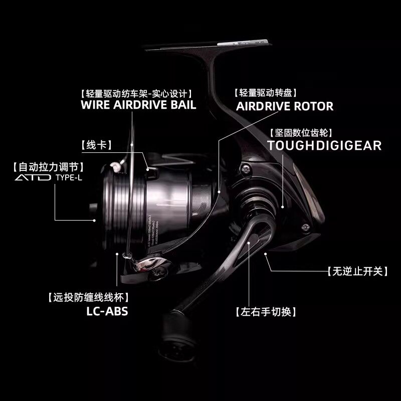 Carrete de Pesca DAIWA 2026 CR - Kastking Reel Zephyr reseña y precio