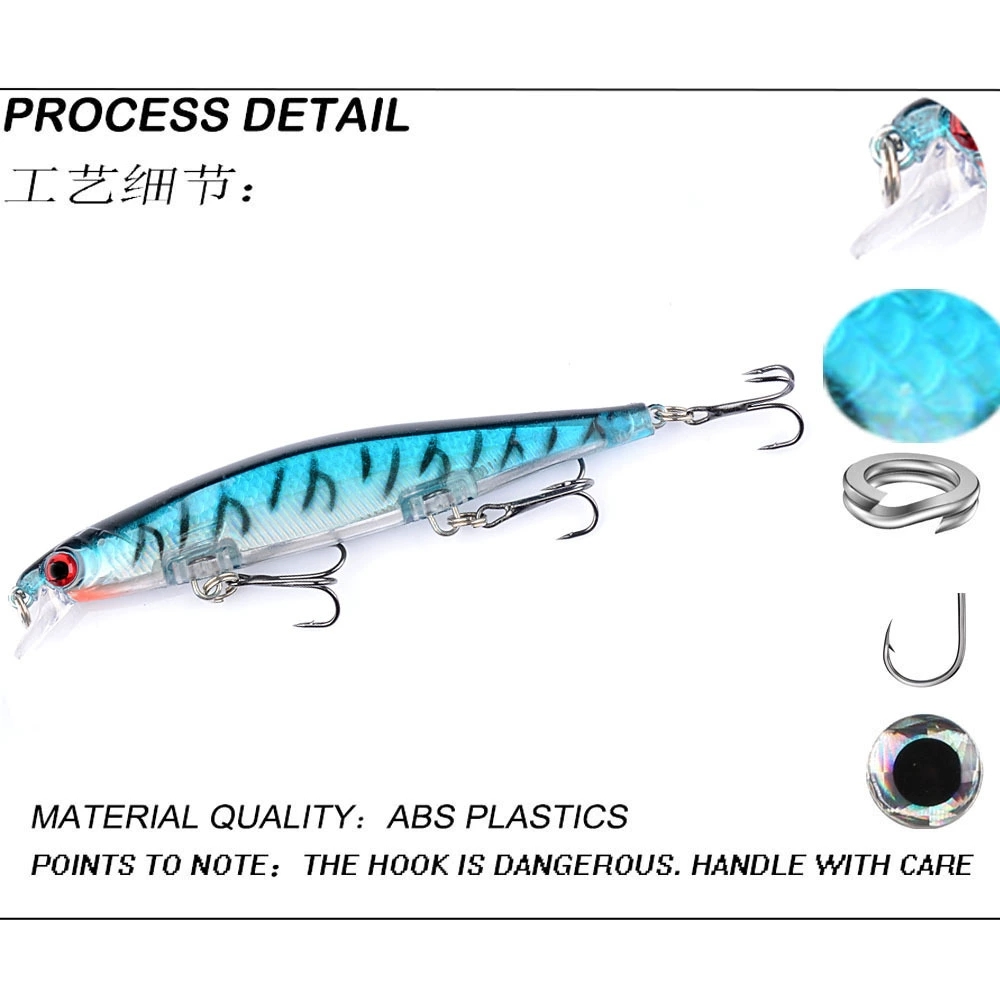 Señuelo de pesca de pececillo  - Fishing Lure Jerkbait reseña y precio