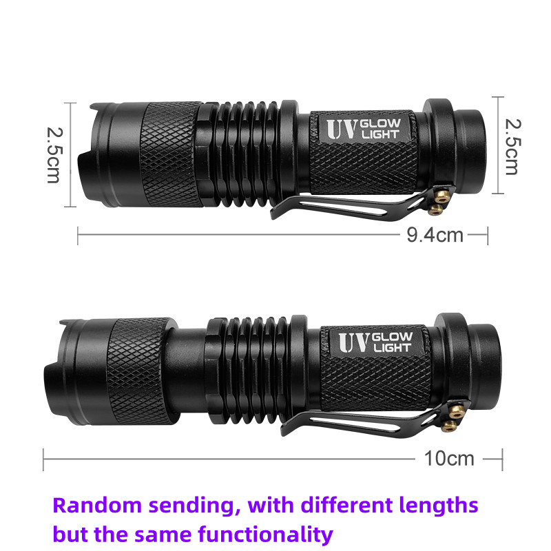 Mini linterna UV de 395nm, señ - Fishing Lure Jig reseña y precio