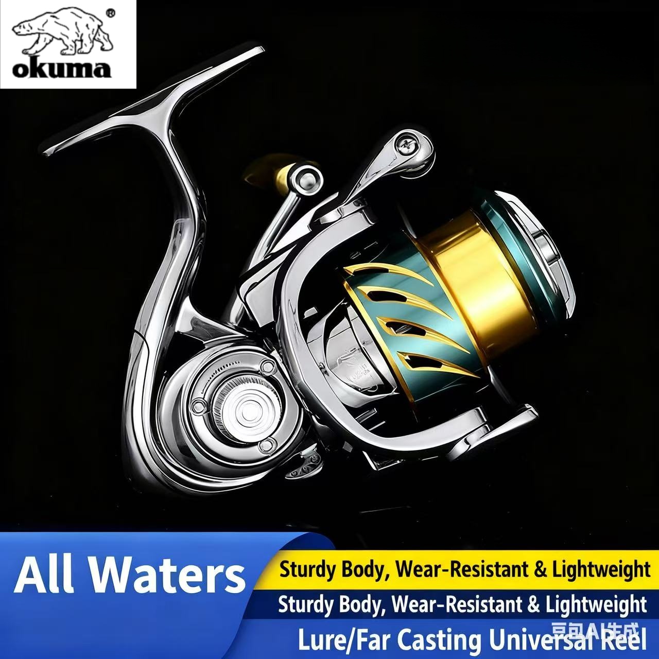 Carrete de Pesca Okuma, Carret - Kastking Reel Zephyr reseña y precio