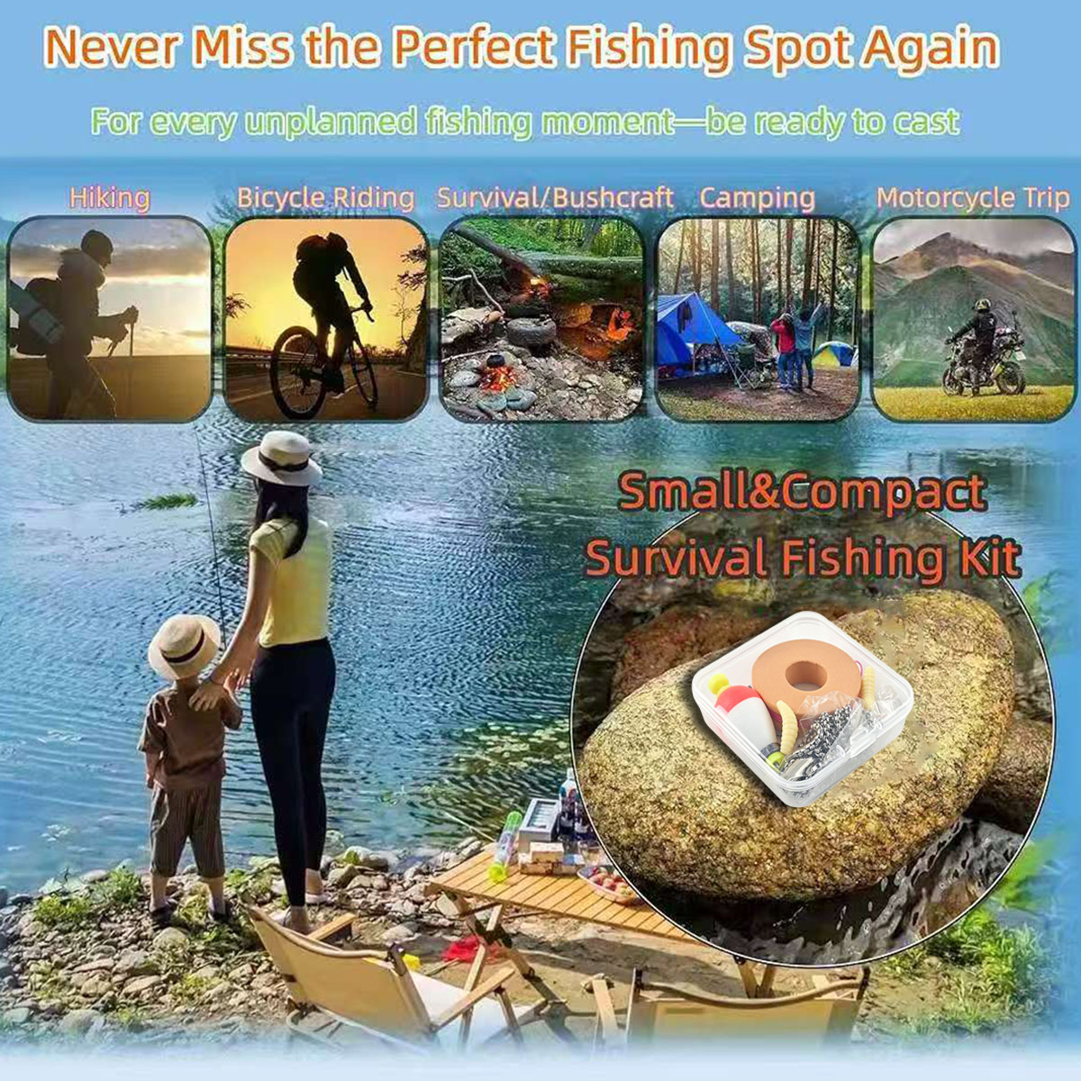 Juego de equipo de pesca de em - Fishing Lure Kit reseña y precio