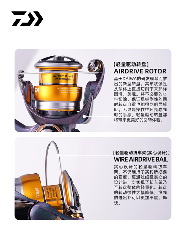 Carrete de pesca giratorio DAI - Daiwa Reel Fuego reseña y precio