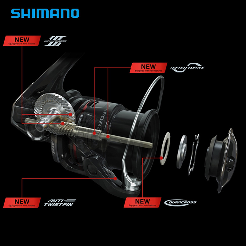 2024 nuevo carrete de pesca gi - Shimano Reel Sienna reseña y precio