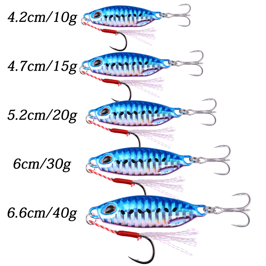 Señuelo de Pesca Jigs 10g, 15g - Fishing Lure Buzzbait reseña y precio