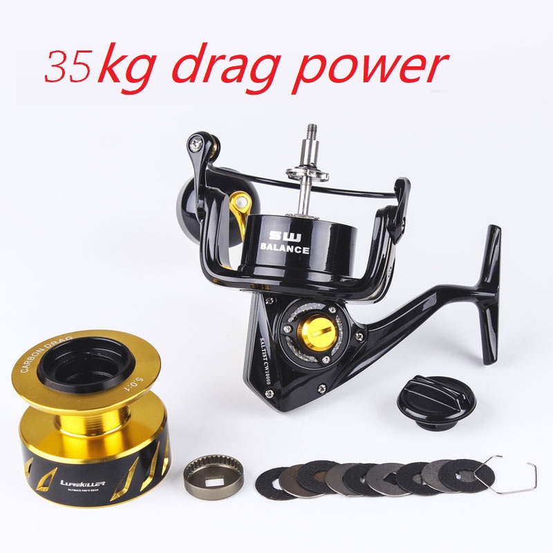 Carrete de Pesca Giratorio Lur - Penn Reel Fierce reseña y precio