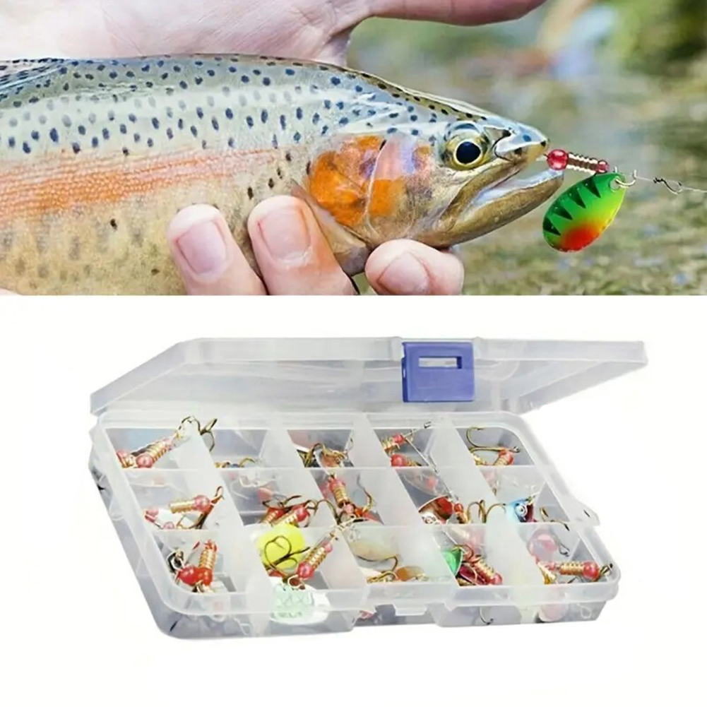 30 señuelos de pesca tipo cuch - Fishing Lure Spoon reseña y precio