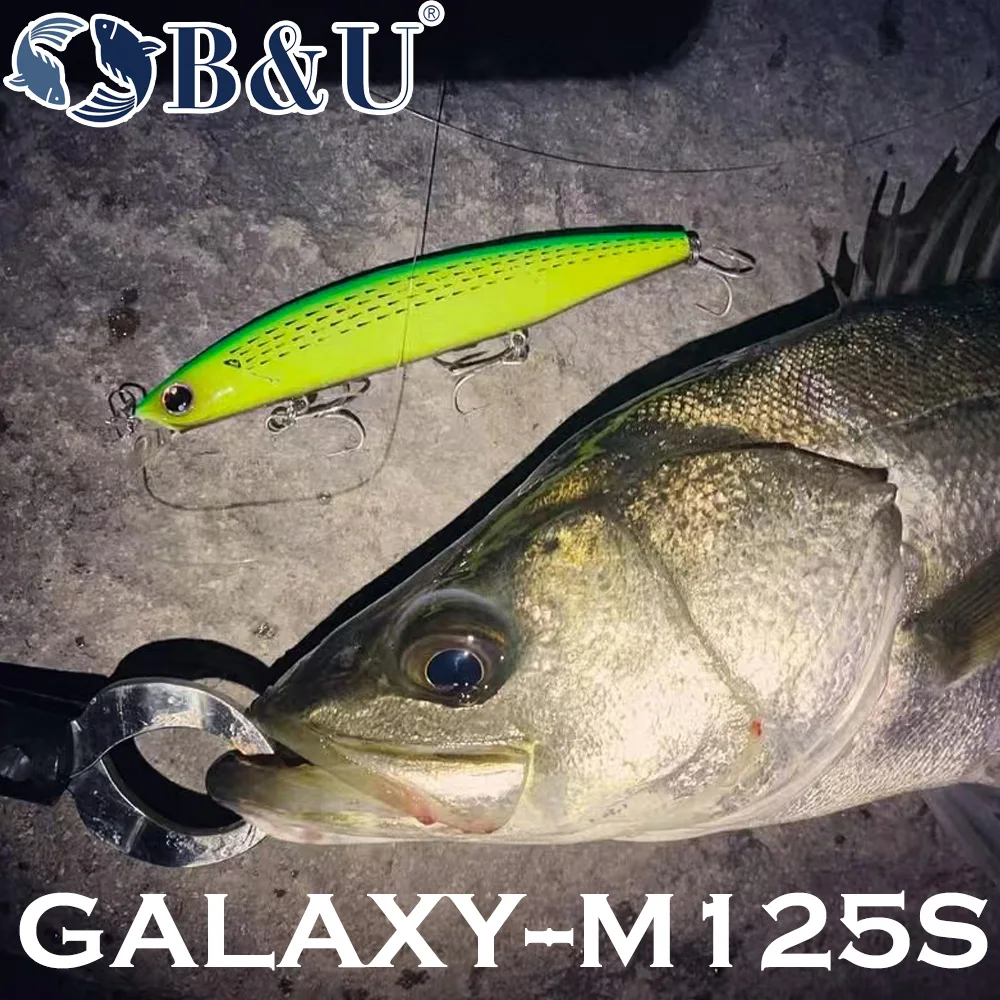 B & U-señuelo de pesca de mar, - Fishing Lure Jerkbait reseña y precio