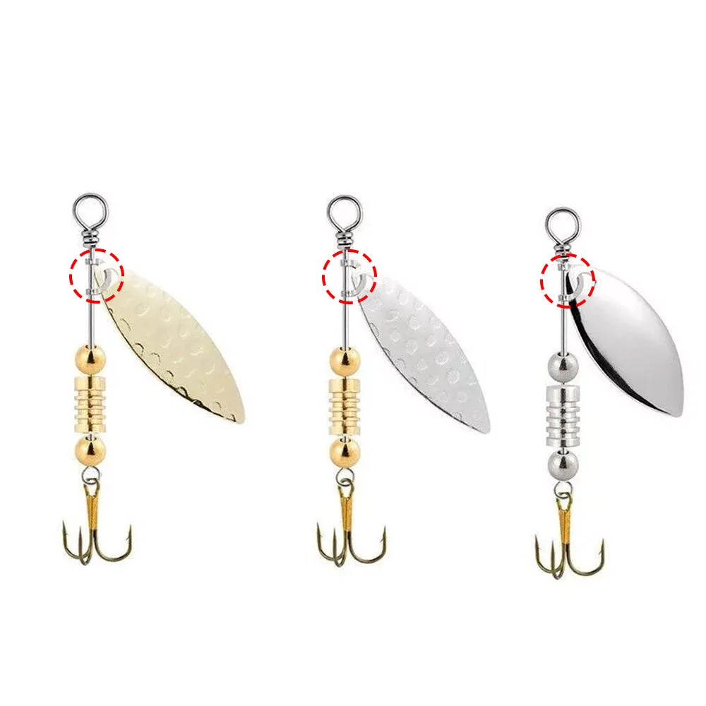 100 Uds. Clips fijos en forma  - Fishing Lure Spinner reseña y precio