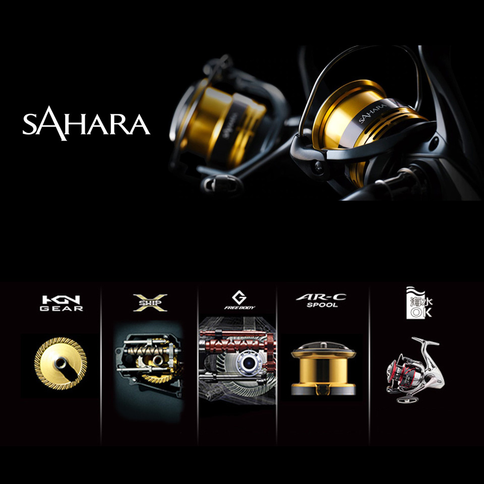 Carrete de pesca giratorio SHI - Shimano Reel Sienna reseña y precio
